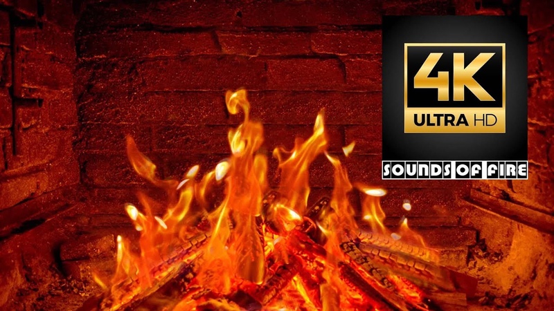 10 часов Огонь в камине Звуки костра Fireplace Звуки камина Звуки для сна